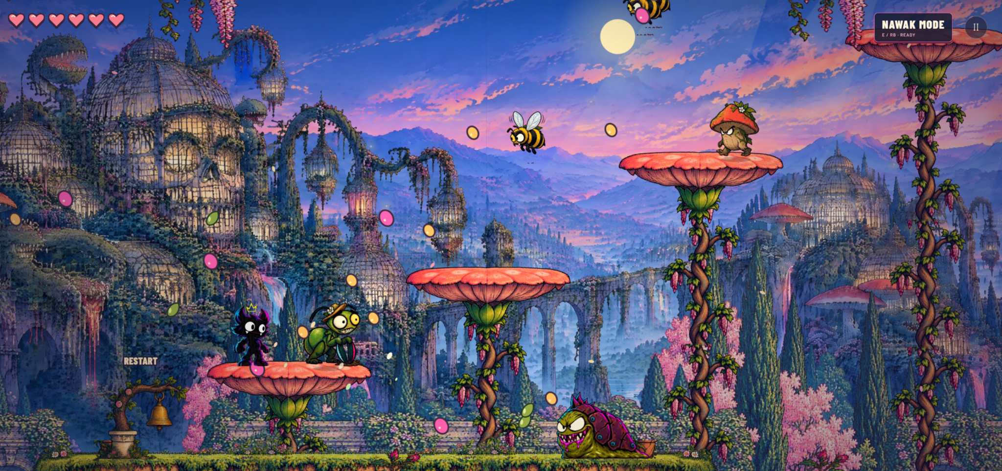 Garden · Flower platforms